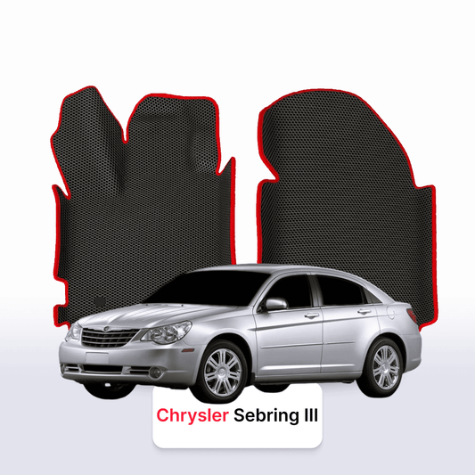 Autokoberce EVAMATS pro Chrysler Sebring 3 gen 2006-2010 rok SEDAN