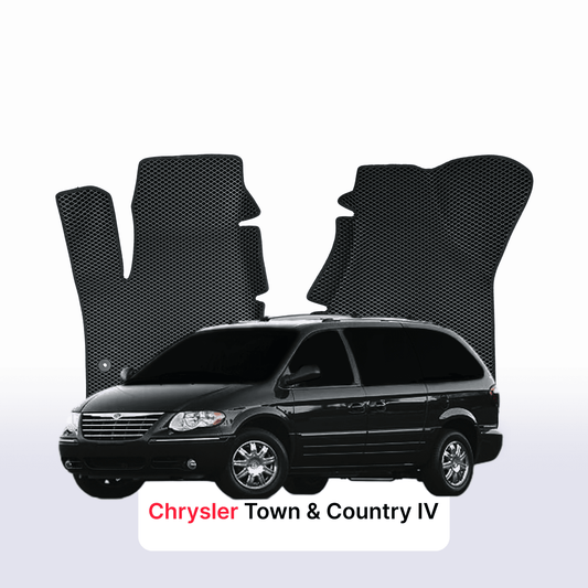 Autokoberce EVAMATS pro Chrysler Town & Country(SWB) 4 gen 2000-2005 rok MINIVAN