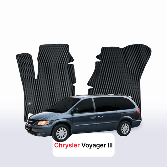 Autokoberce EVAMATS pro Chrysler Voyager 3 gen 1995-2001 rok MINIVAN