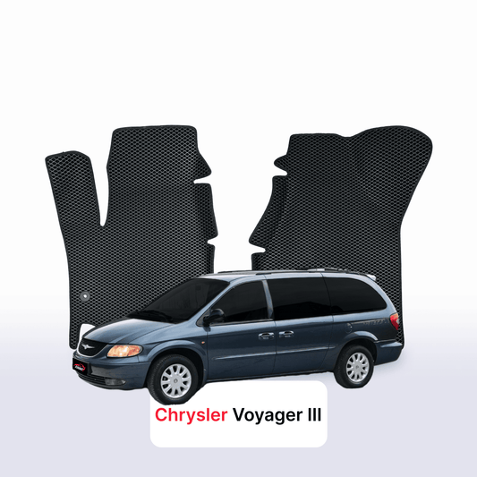 Autokoberce EVA pro Chrysler Voyager 3 gen 1995-2001 r. MINIVAN