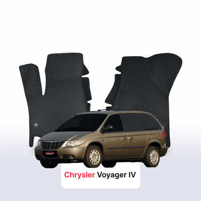 Autokoberce EVAMATS pro Chrysler Voyager 4 gen 2000-2008 rok MINIVAN