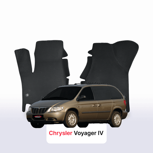 Autokoberce EVA pro Chrysler Voyager 4 gen 2000-2008 r. MINIVAN