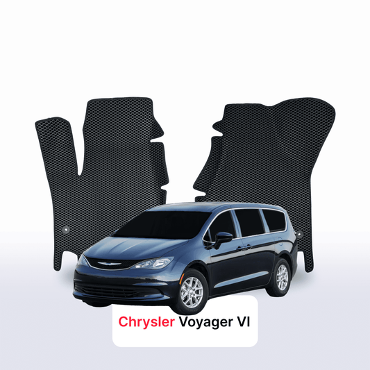 Autokoberce EVAMATS pro Chrysler Voyager 6 gen 2019-2025 rok MINIVAN