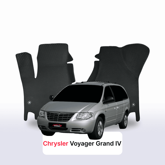 Autokoberce EVAMATS pro Chrysler Grand Voyager 4 gen 2000-2008 rok MINIVAN