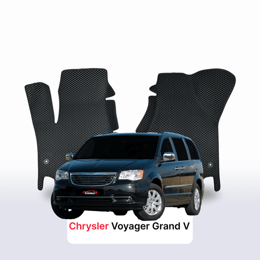 Autokoberce EVAMATS pro Chrysler Voyager Grand 5 gen 2007-2016 rok MINIVAN Autokoberce EVAMATS pro Chrysler Voyager Grand 5 gen 2007-2016 rok MINIVAN
