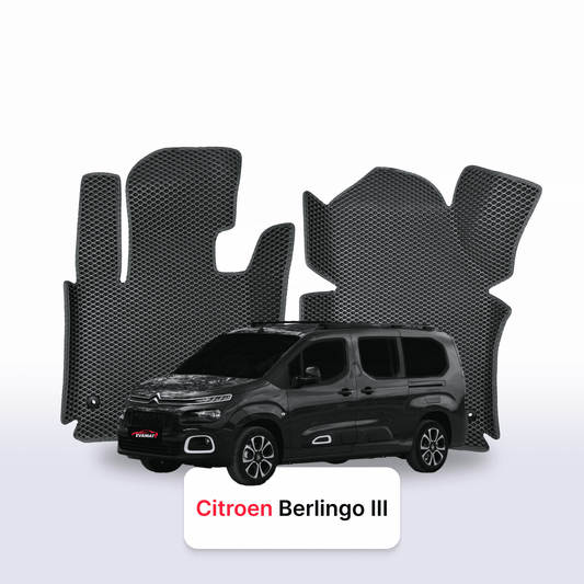 Autokoberce EVAMATS pro Citroen Berlingo 3 gen 2018-2025 rok MINIVAN LONG