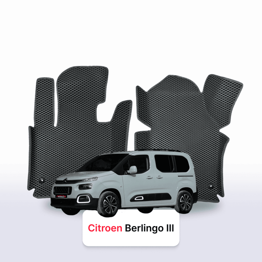 Autokoberce EVAMATS pro Citroen Berlingo 3 gen 2018-2025 rok MINIVAN SHORT