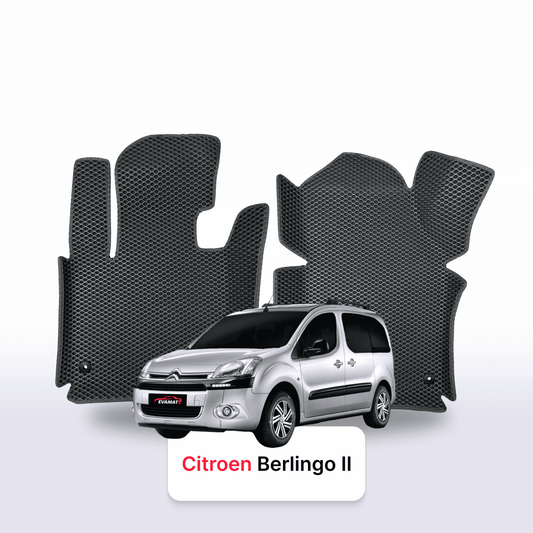 Autokoberce EVAMATS pro Citroen Berlingo 2 gen 2008-2018 rok MINIVAN