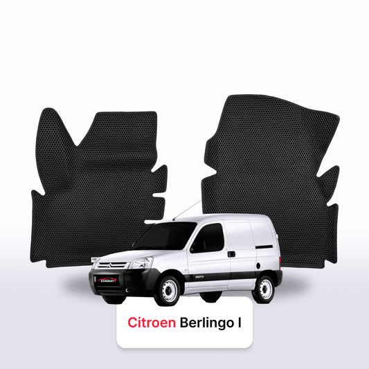 Autokoberce EVAMATS pro Citroen Berlingo 1 gen 1996-2012 rok výroby VAN