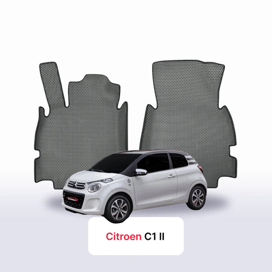 Autokoberce EVAMATS pro Citroen C1 2 gen 2014-2022 rok HATCHBACK 3dv. Autokoberce EVAMATS pro Citroen C1 2 gen 2014-2022 rok HATCHBACK 3dv.