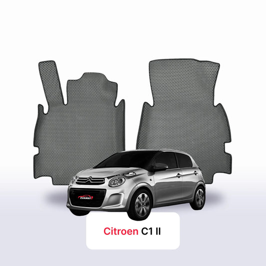Autokoberce EVAMATS do Citroen C1 2 gen 2014-2022 rok HATCHBACK 5dv.