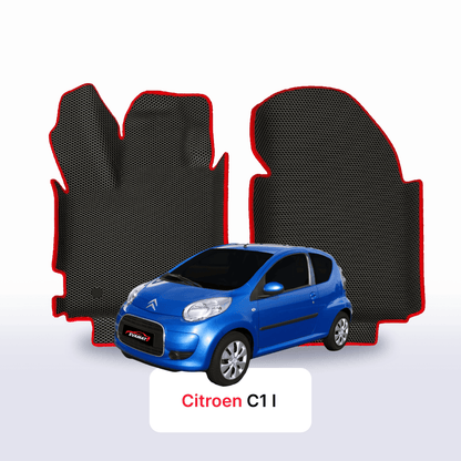 Autokoberce EVAMATS pro Citroen C1 1 gen 2005-2014 rok HATCHBACK 3dv.