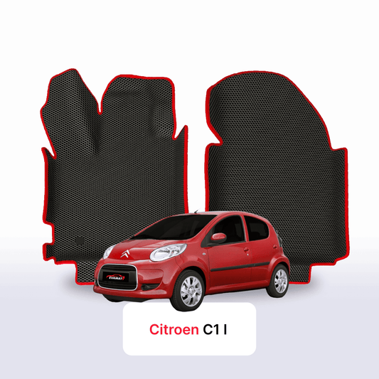 Autokoberce EVAMATS pro Citroen C1 1 gen 2005-2014 rok HATCHBACK 5dv.