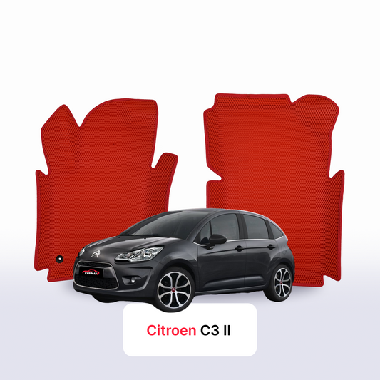 Autokoberce EVAMATS pro Citroen C3 2 gen 2009-2016 rok HATCHBACK 5dv.