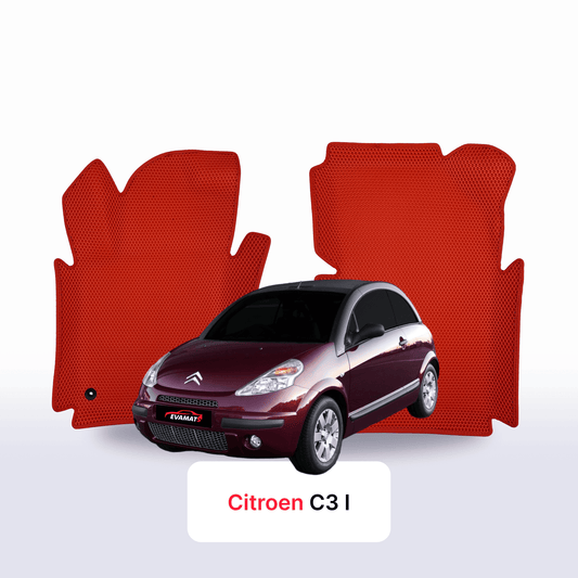 Autokoberce EVAMATS pro Citroen C3 1 gen 2002-2009 rok CABRIO Autokoberce EVAMATS pro Citroen C3 1 gen 2002-2009 rok CABRIO