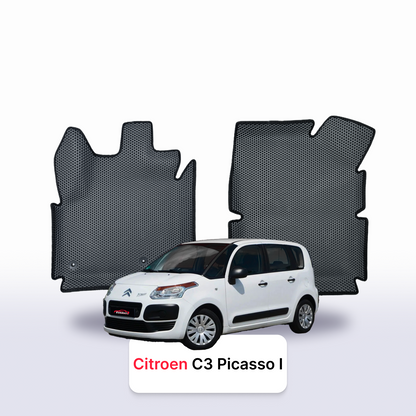 Autokoberce EVAMATS pro Citroen C3 Picasso 1 gen 2009-2017 rok MINIVAN