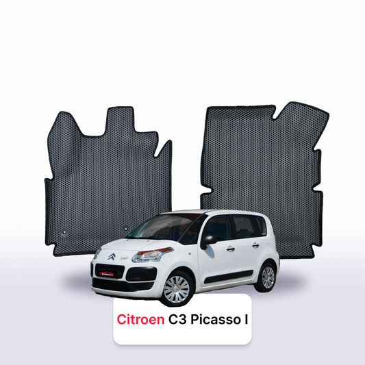 Autokoberce EVAMATS pro Citroen C3 Picasso 1 gen 2009-2017 rok MINIVAN