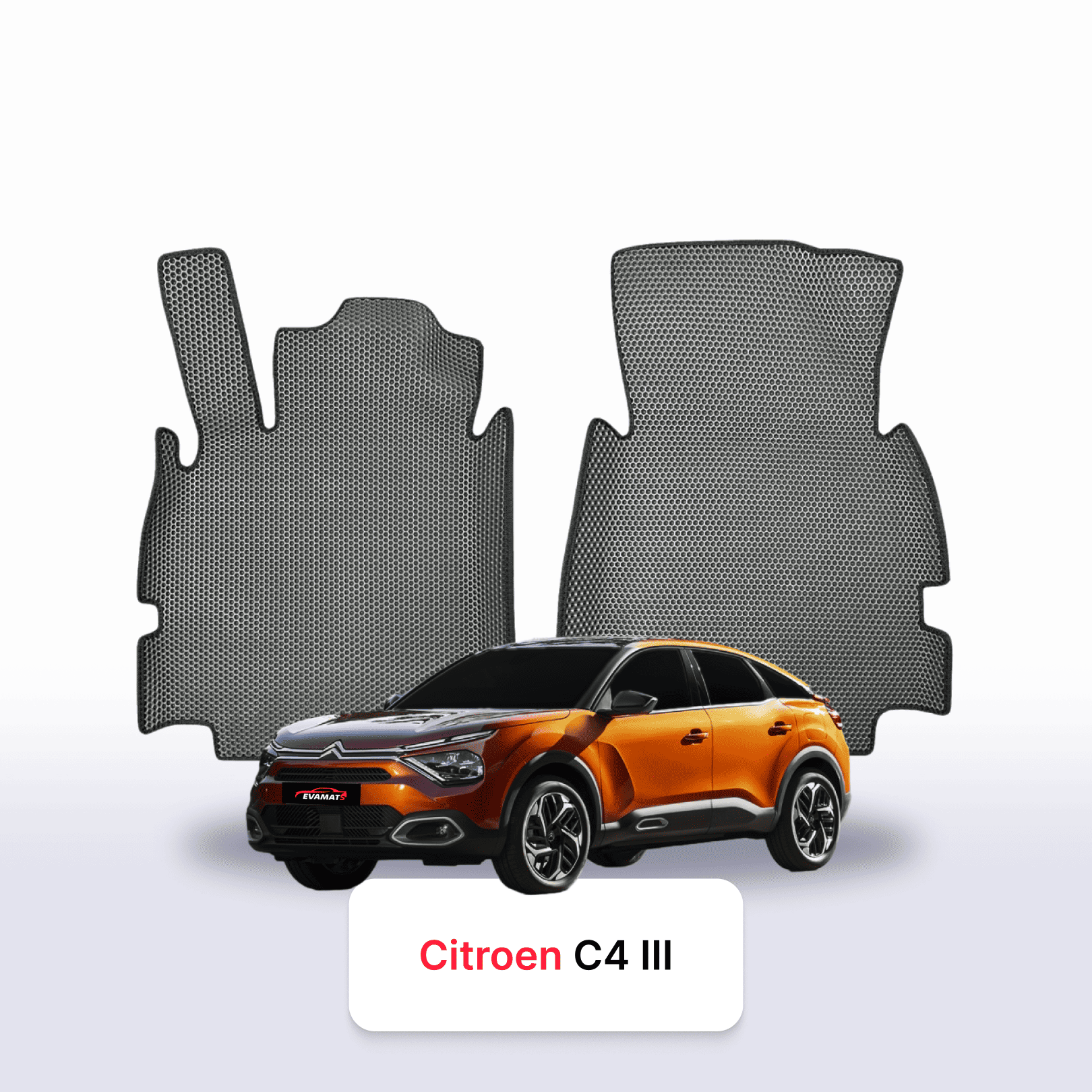 Autokoberce EVA pro Citroen C4-ё4 3 gen 2020-2028 r. HATCHBACK 5 dveří