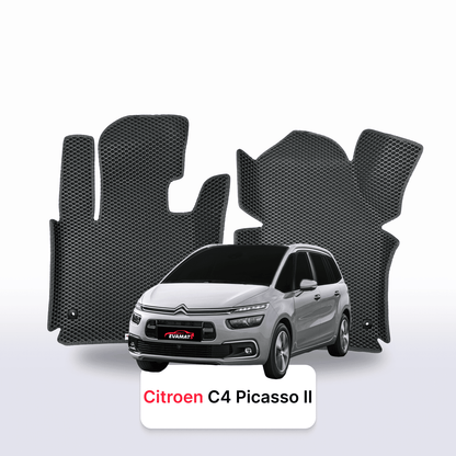 Autokoberce EVA pro Citroen C4 Picasso 2 gen 2013-2018 r. MINIVAN 7  míst