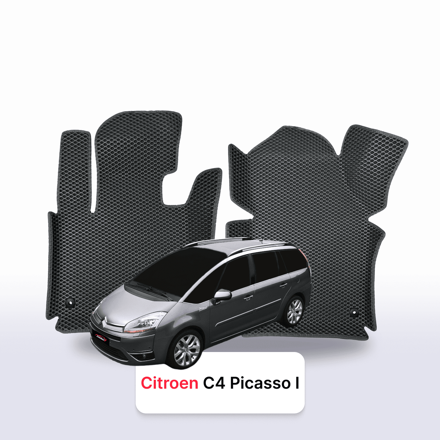 Autokoberce EVA pro Citroen C4 Picasso 1 gen 2006-2013 r. MINIVAN 7  míst