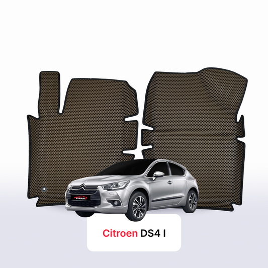 Autokoberce EVAMATS pro Citroen DS4 1 gen 2010-2015 rok HATCHBACK 5dv.