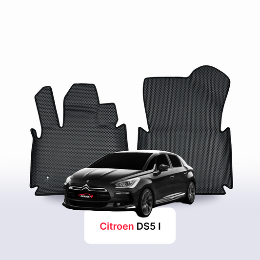 Autokoberce EVAMATS pro Citroen DS5 1 gen 2011-2018 rok HATCHBACK 5dv.