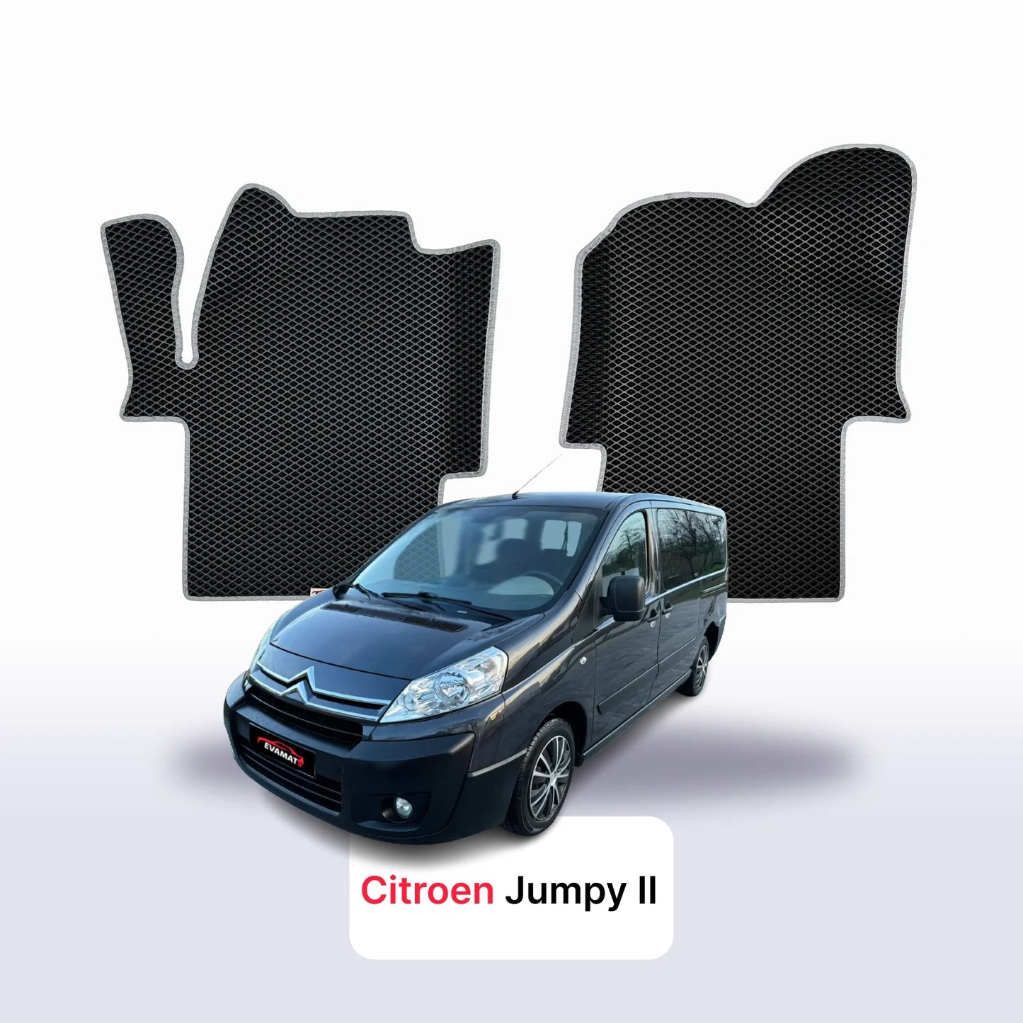 Autokoberce EVAMATS pro Citroen Jumpy 1 gen 2006-2016 rok BUS