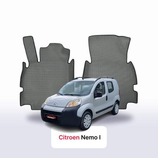 Autokoberce EVAMATS pro Citroen Nemo I gen 2007-2017 rok MINIVAN
