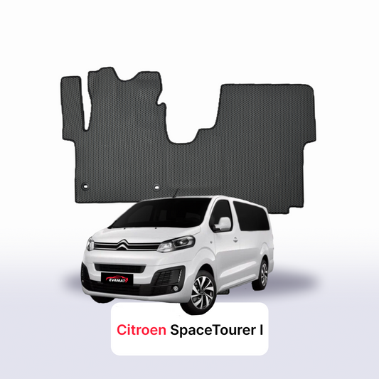 Autokoberce EVAMATS pro Citroen SpaceTourer I gen 2016-2025 rok MINIVAN LONG