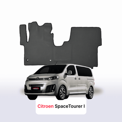 Autokoberce EVAMATS pro Citroen SpaceTourer I gen 2016-2025 rok MINIVAN SHORT