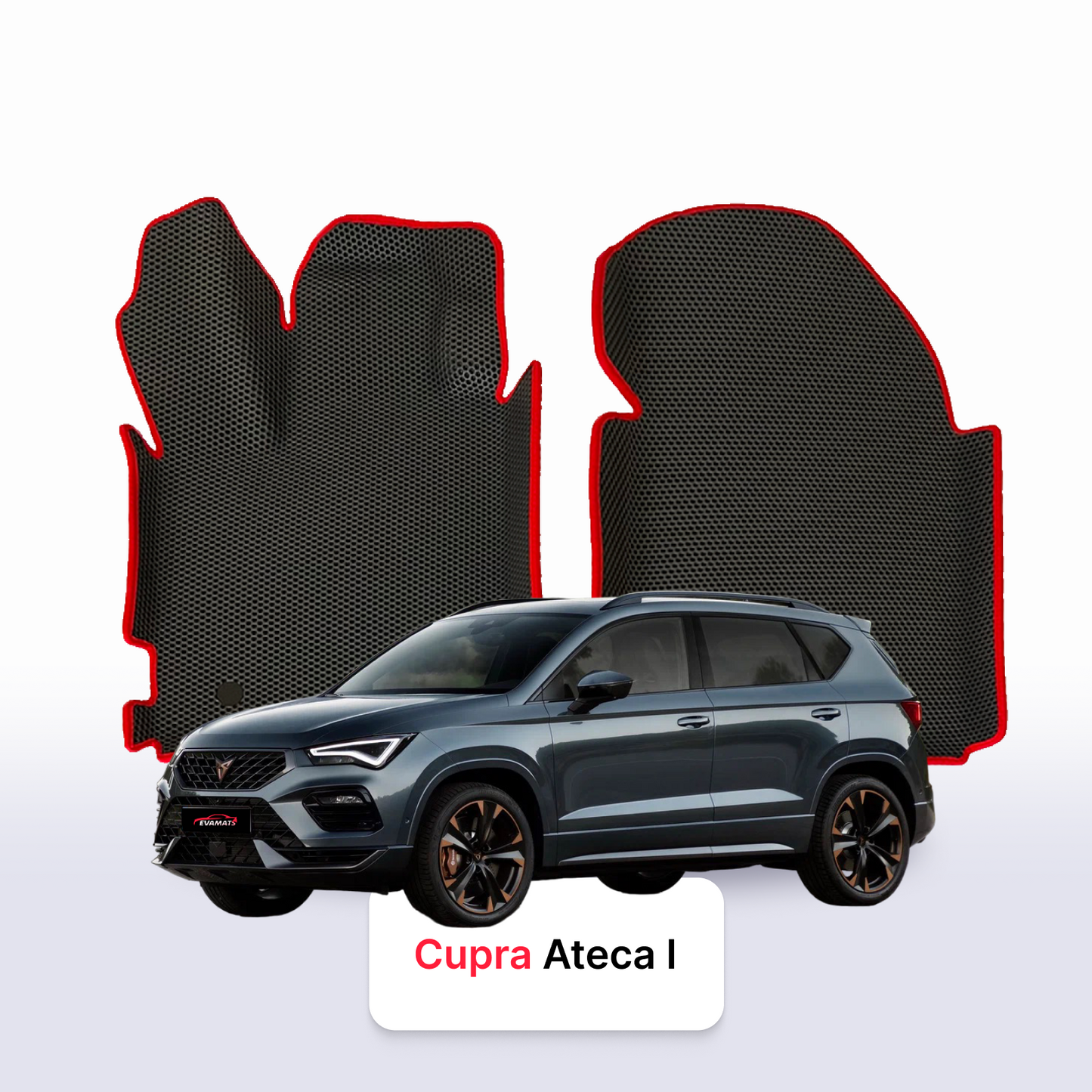 Autokoberce EVAMATS pro SUV Cupra Ateca 1 gen 2018-2024