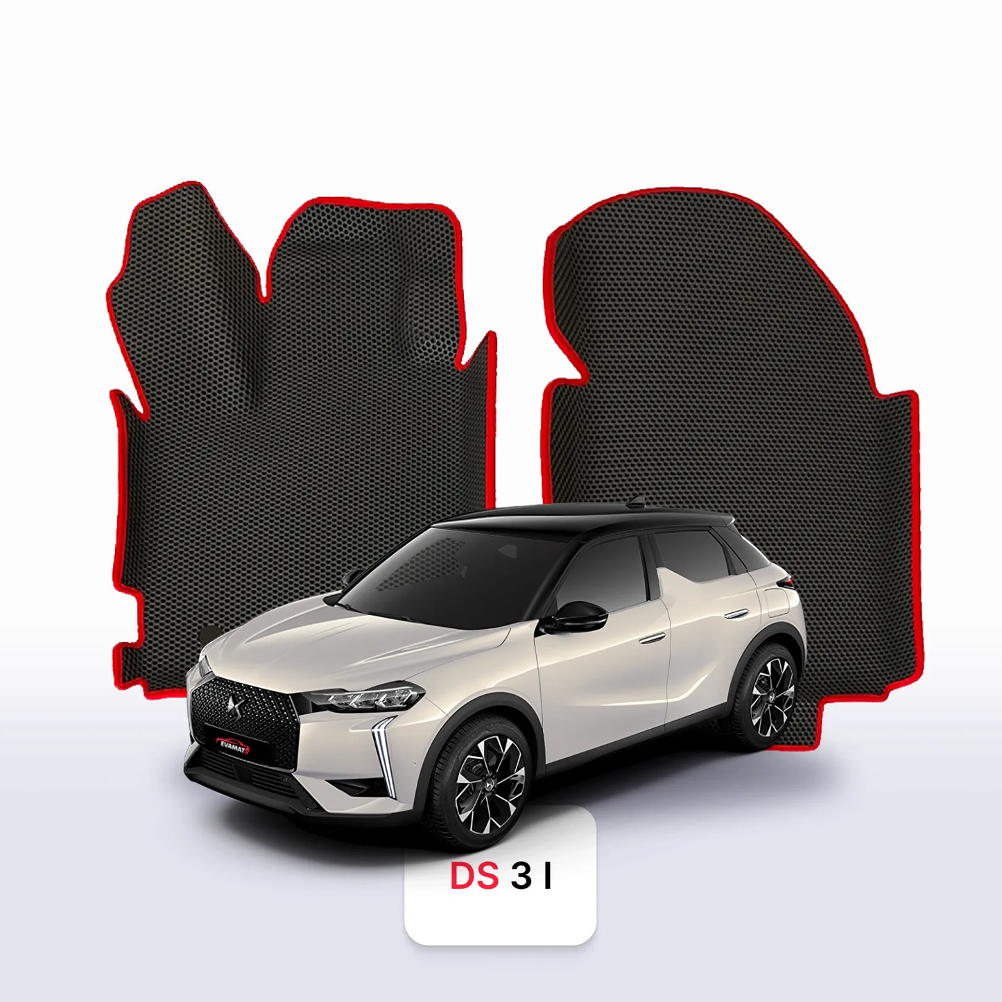 Autokoberce EVA pro DS 3 1 gen 2018-2026 r. SUV Elektro