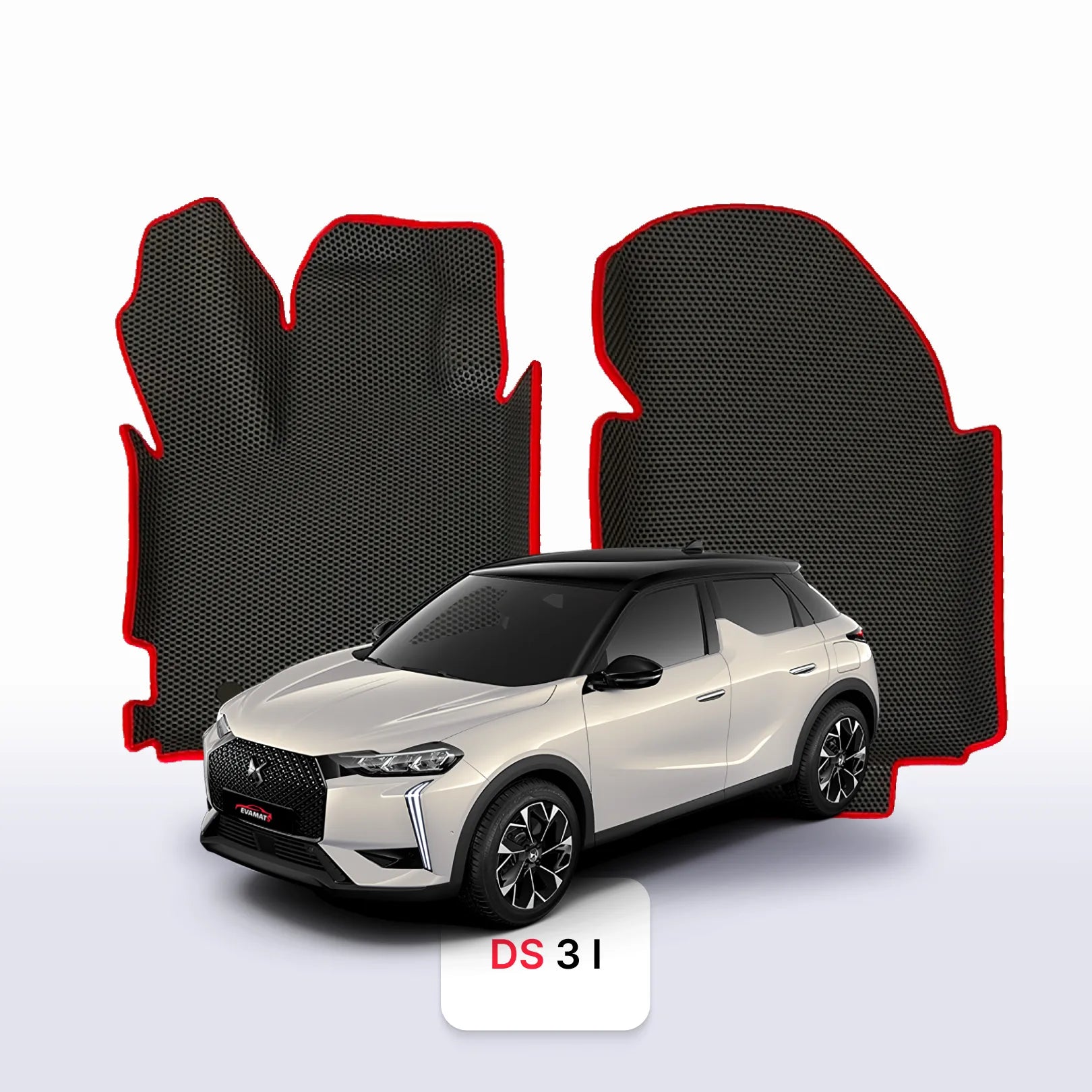 Autokoberce EVA pro DS 3 1 gen 2018-2026 r. SUV Elektro