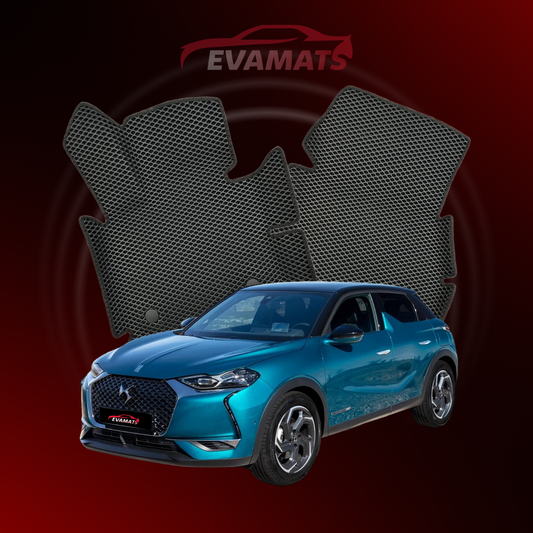 Autokoberce EVAMATS pro DS 3 (Crossback) 1 gen 2018-2024 ročník SUV