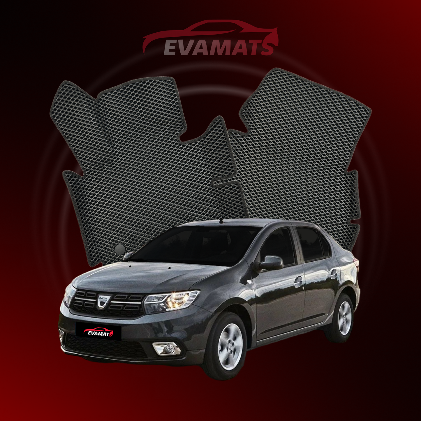 Autokoberce EVAMATS pro Dacia Logan 2 gen 2012-2020 rok SEDAN