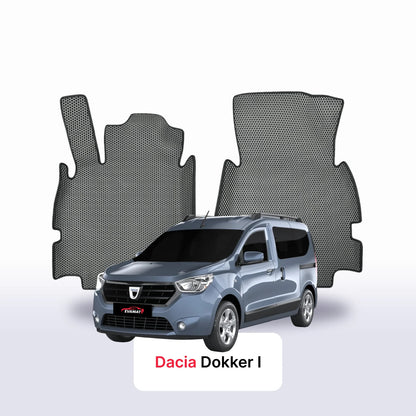 Autokoberce EVAMATS pro Dacia Dokker 1 gen 2012-2025 rok MINIVAN