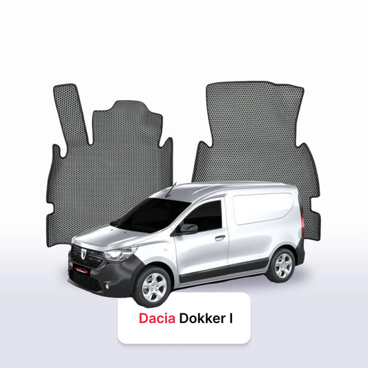 Autokoberce EVAMATS pro Dacia Dokker 1 gen 2012-2017 rok VAN