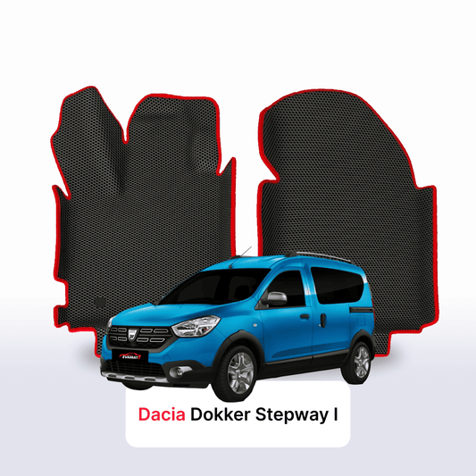Autokoberce EVAMATS pro Dacia Dokker Stepway 1 gen 2012-2025 rok MINIVAN