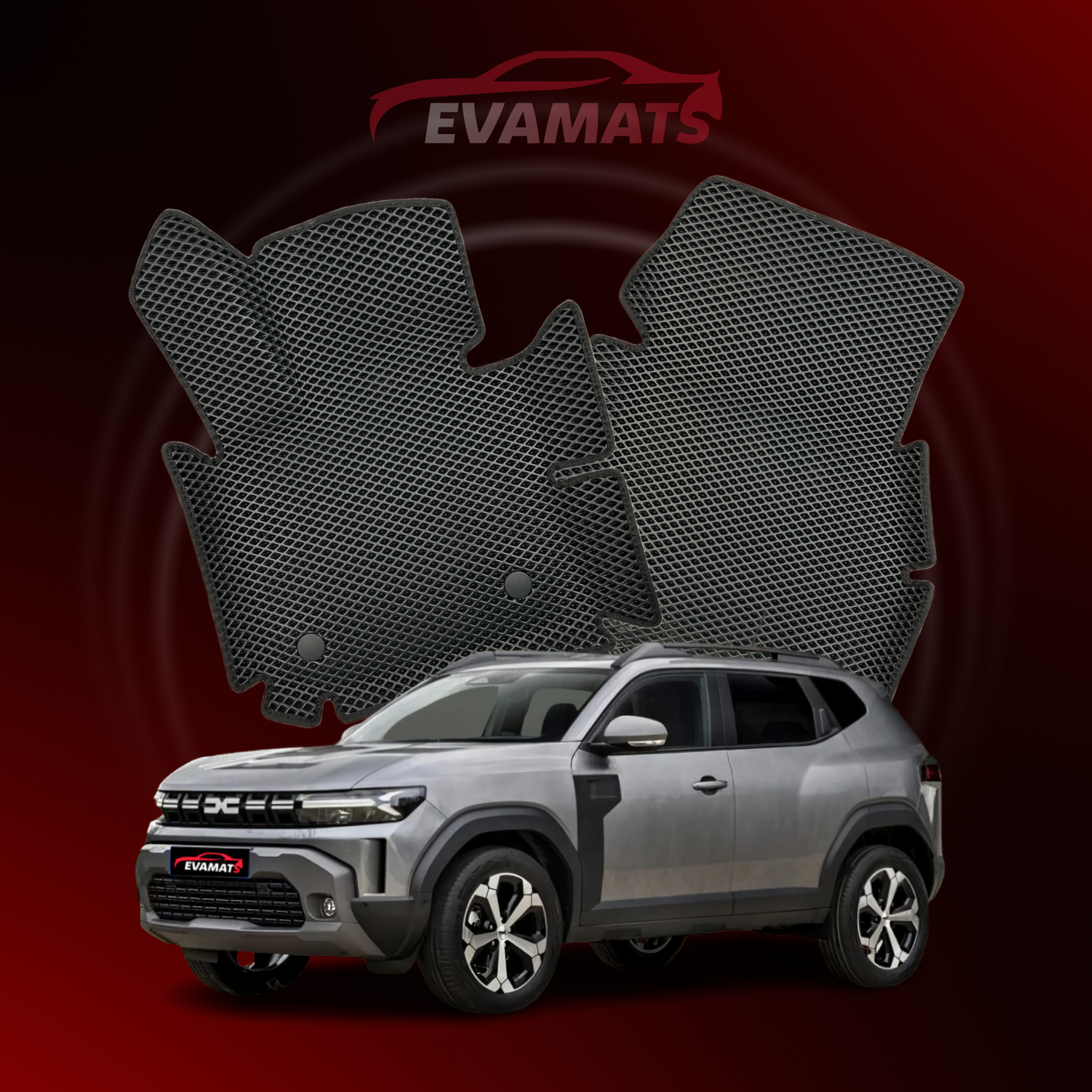 Autokoberce EVAMATS pro SUV Dacia Duster 2 gen 2017-2025 rok