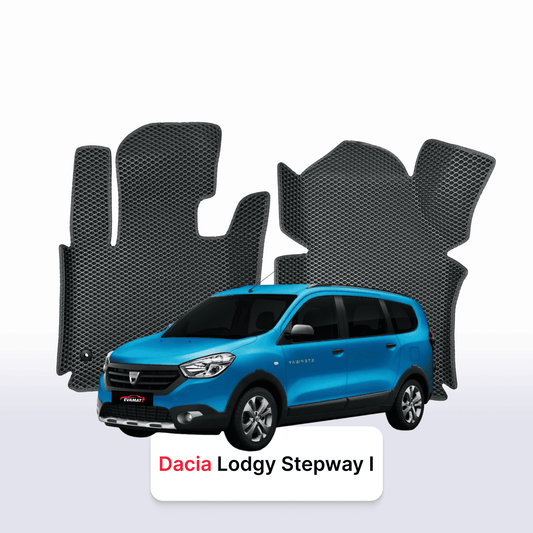 Autokoberce EVAMATS pro Dacia Lodgy Stepway 1 gen 2012-2025 rok MINIVAN