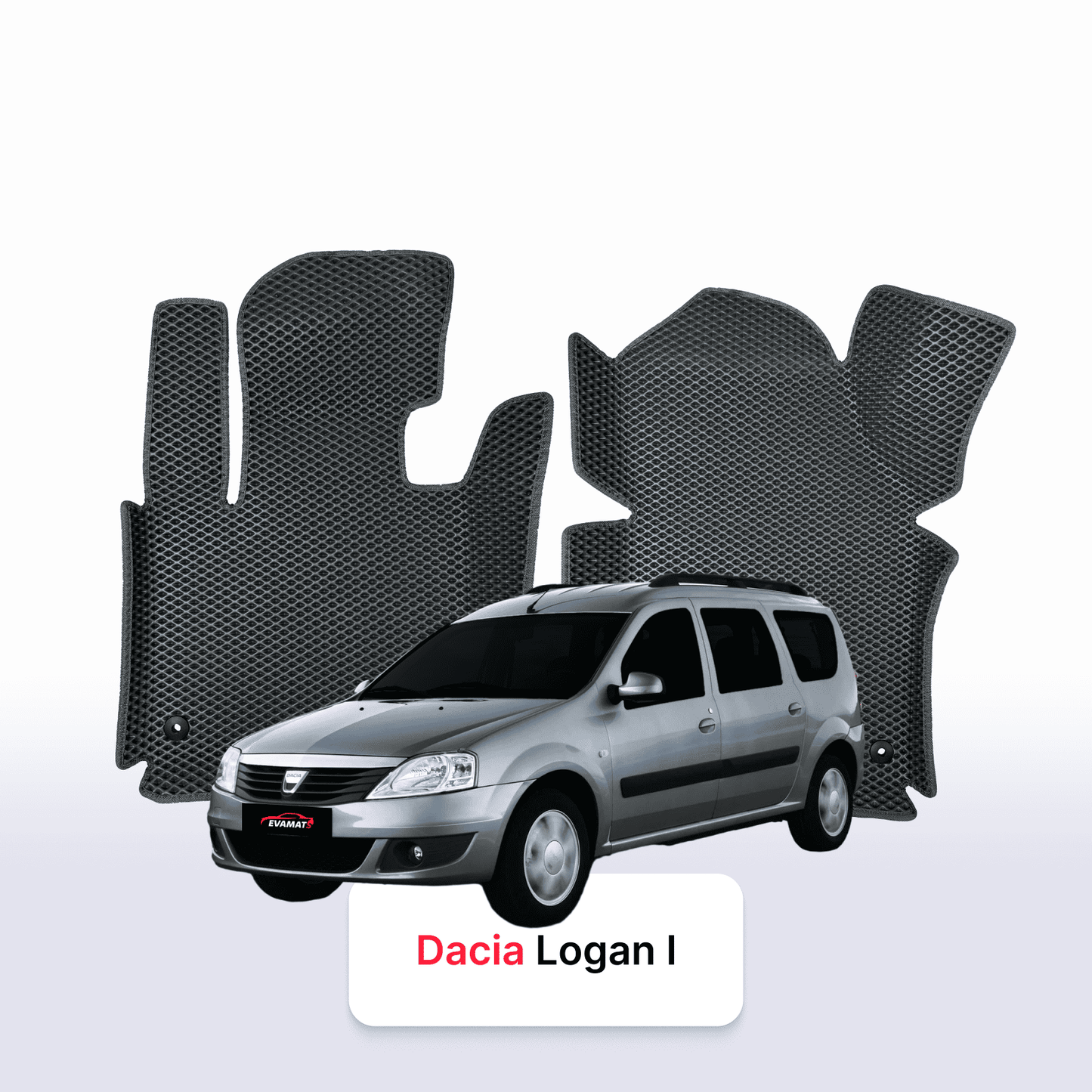 Autokoberce EVAMATS pro Dacia Logan 1 gen 2004-2012 rok STATION WAGON