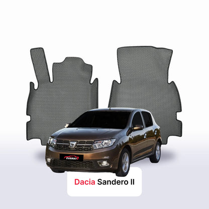 Autokoberce EVAMATS pro Dacia Sandero 2 gen 2012-2020 rok HATCHBACK 5dv.