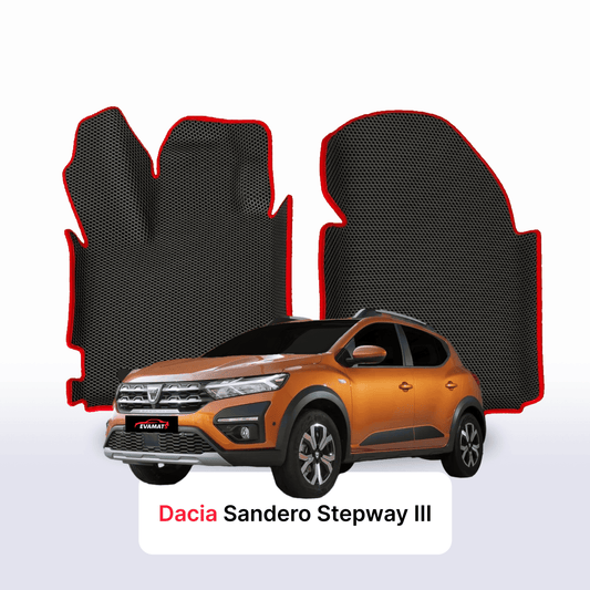 Autokoberce EVAMATS pro Dacia Sandero Stepway 3 gen 2020-2025 rok HATCHBACK 5dv.