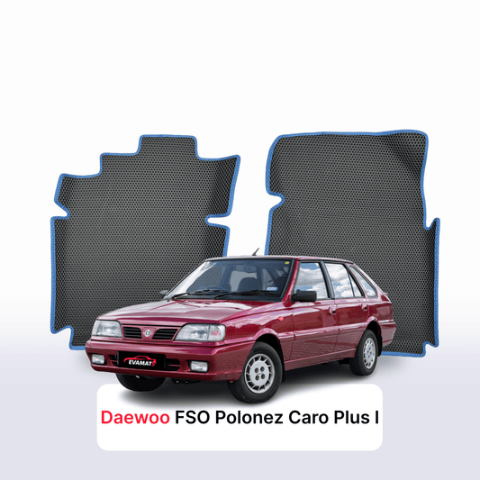 Autokoberce EVAMATS pro Daewoo FSO Polonez Caro Plus 1 gen 1996-2002 rok HATCHBACK 5dv.