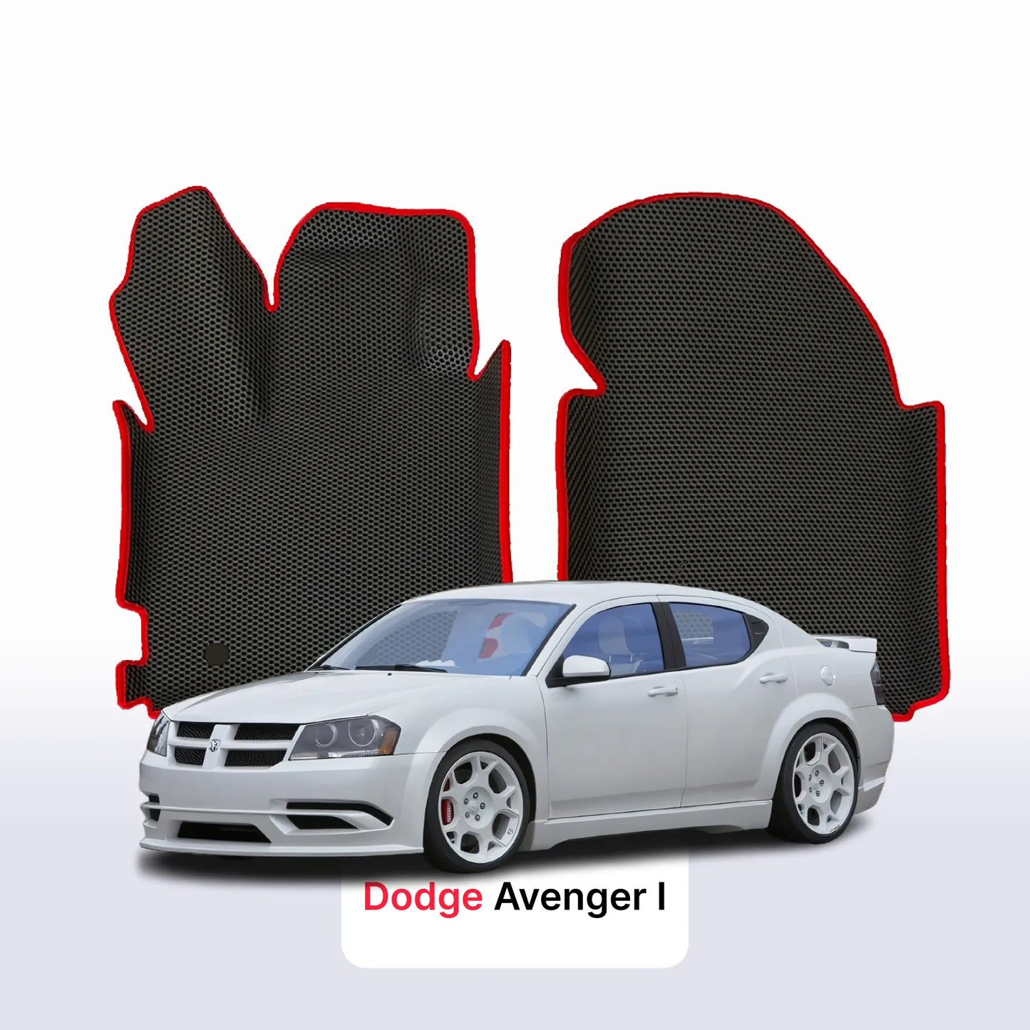 Autokoberce EVAMATS pro Dodge Avenger 1 gen 2007-2014 r. SEDAN