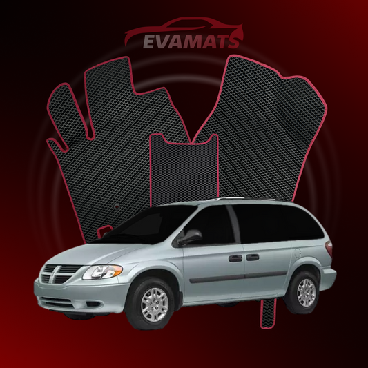 Autokoberce EVAMATS pro Dodge Caravan 4 gen 2000-2007 rok MINIVAN