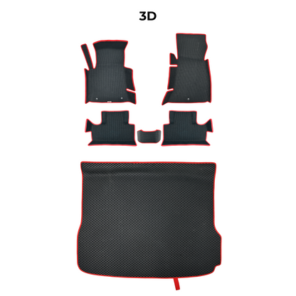 Autokoberce EVAMATS pro Dodge Charger(LD) 5 gen 2010-2023 rok SEDAN