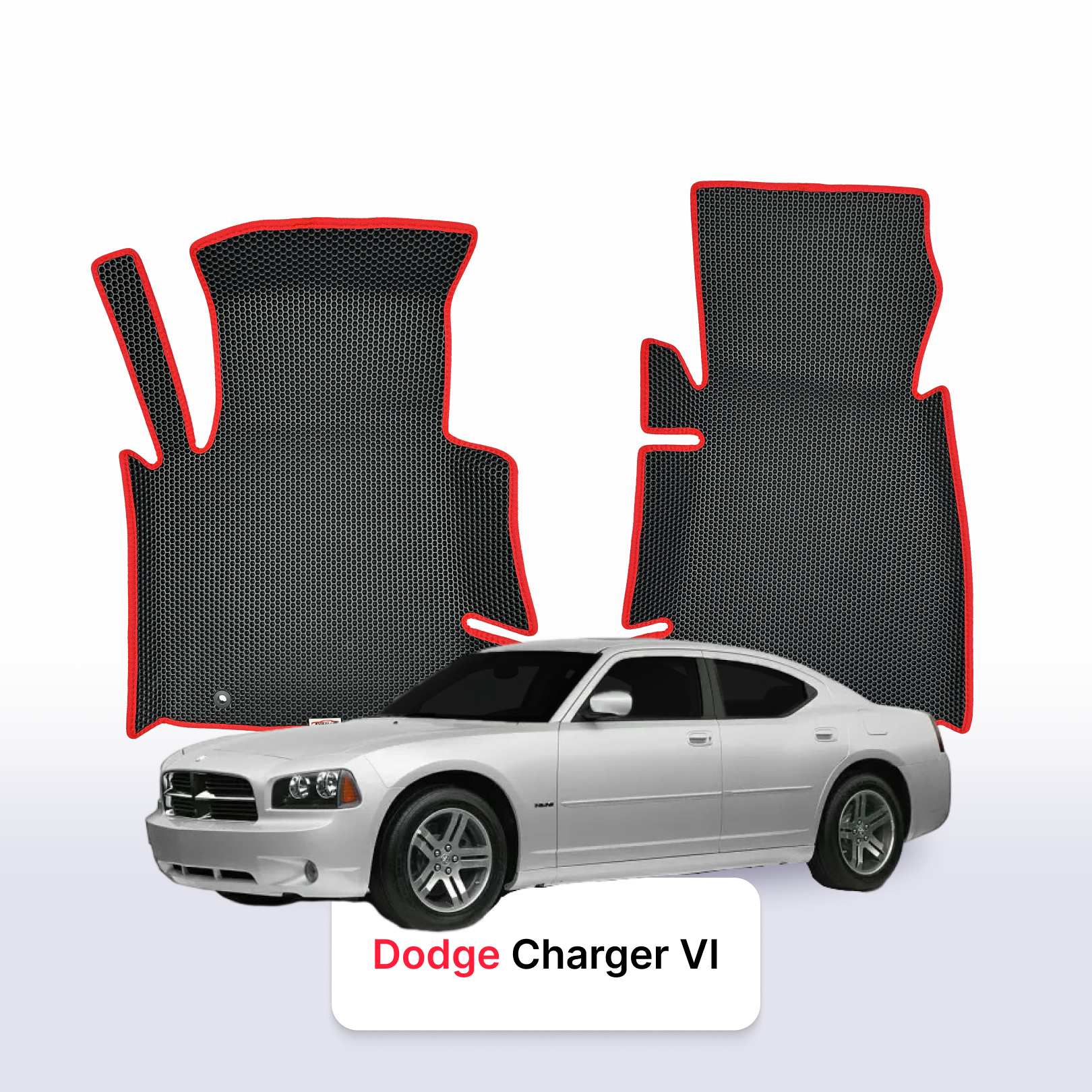 Autokoberce EVAMATS pro Dodge Charger(LX) 6 gen 2005-2010 r. SEDAN