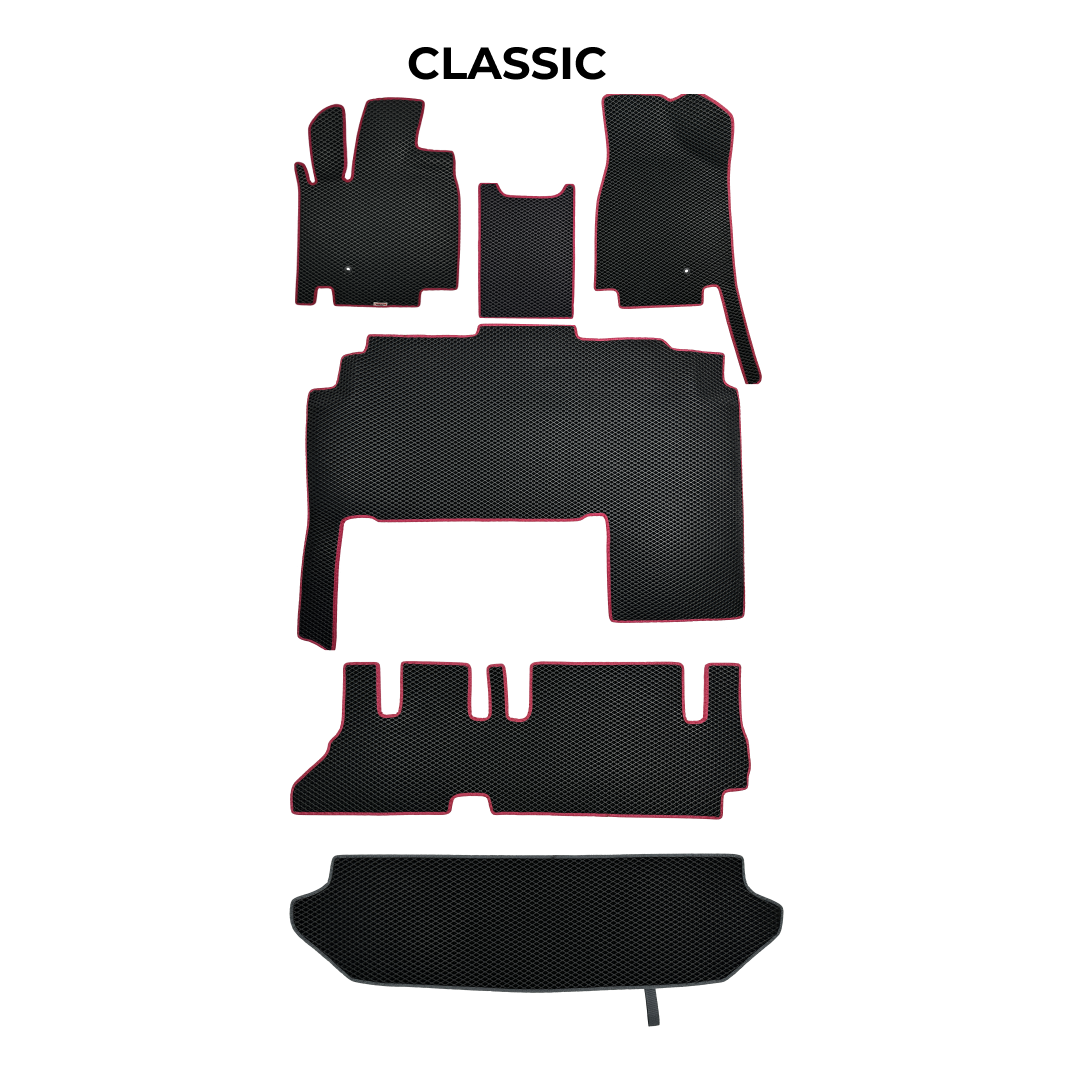 Autokoberce EVAMATS pro Dodge Caravan 4 gen 2000-2007 rok MINIVAN