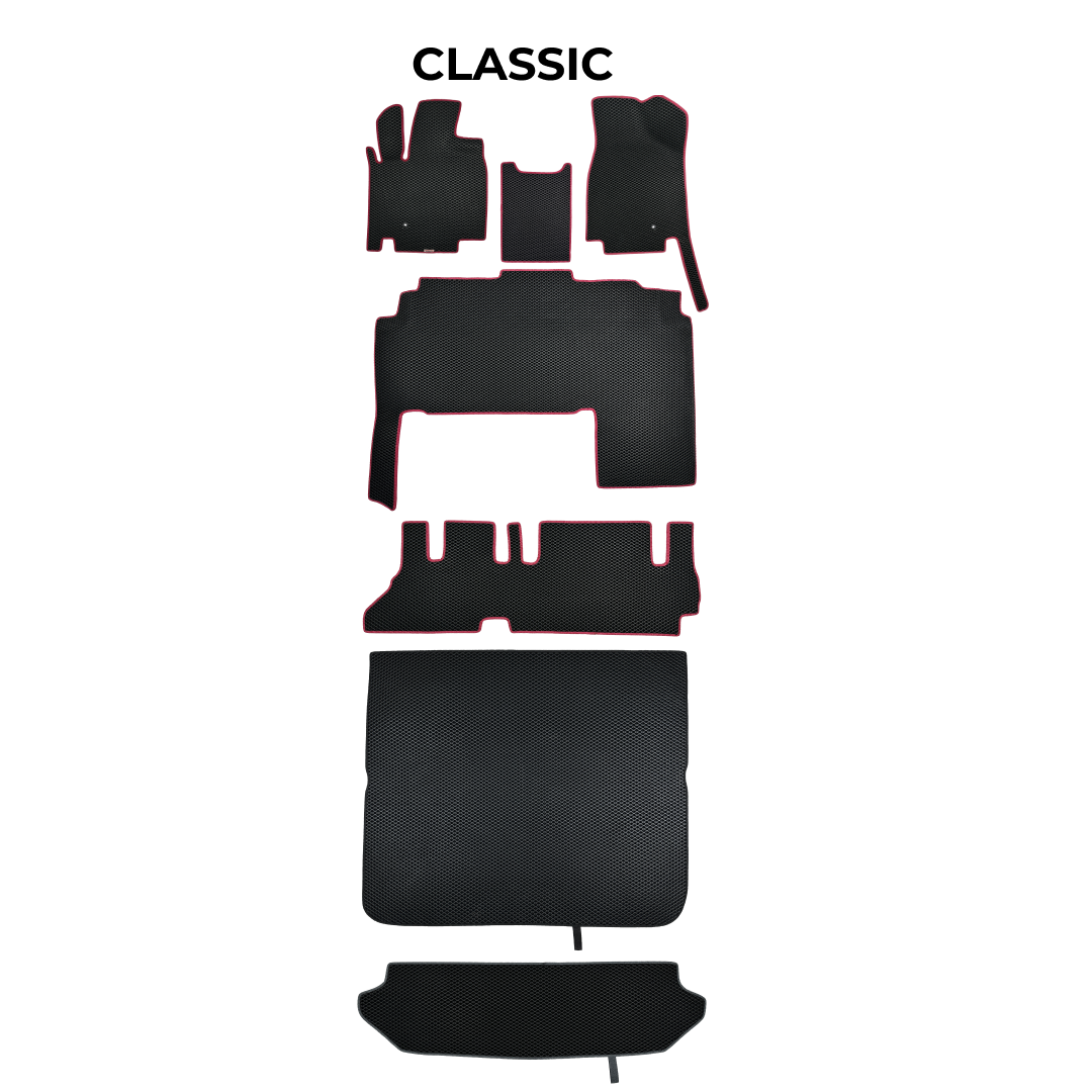 Autokoberce EVAMATS pro Dodge Caravan 4 gen 2000-2007 rok MINIVAN
